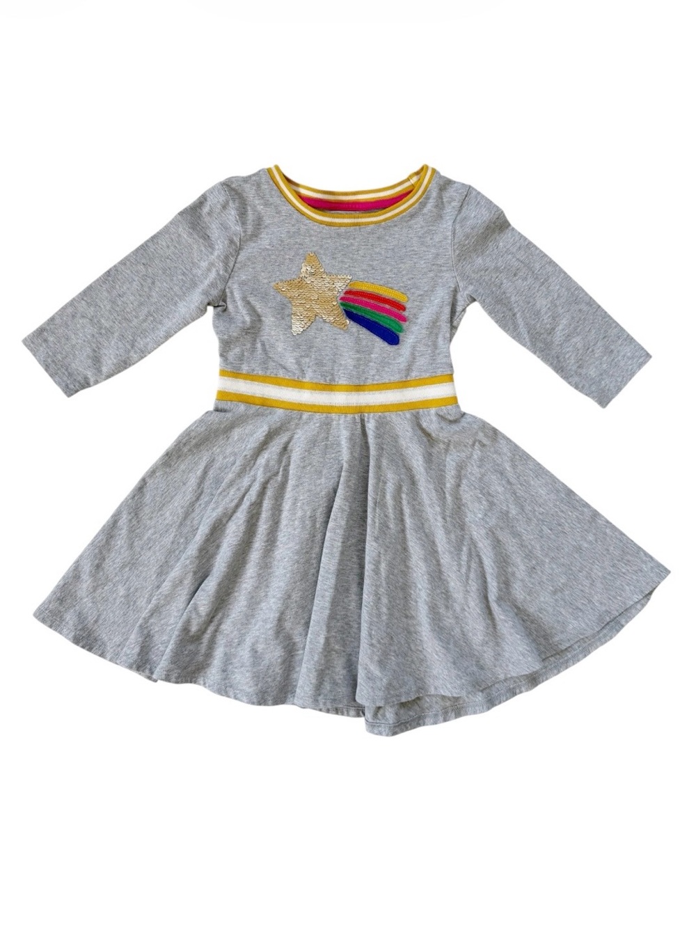 Mini Boden Sequin Skater Dress 4/5
